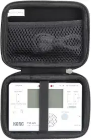 Hard Travel Case for Korg TM60BK / Korg TM50BK / Korg TM70 TM70TBK Instrument Tu