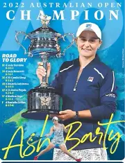 Ash Barty tennis player poster, Grand slam champion ,BARGAIN