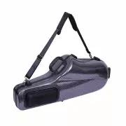 Crossrock Tenor Saxophone Case PC Wave Hard Shell & Shoulder Strap