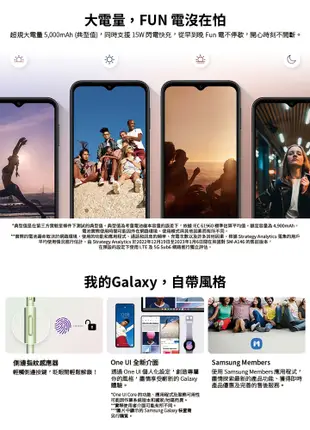 送立架 Samsung Galaxy A14 5G 4G/128G 6.6吋雙卡智慧型手機 (8.3折)