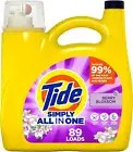 Tide Simply Clean & Fresh Liquid Laundry Detergent Berry Blossom Scent 89 load