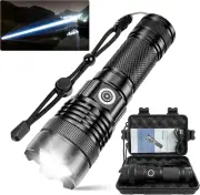 Flashlights High Lumens, 25000lm Super Bright Rechargeable Flashlights High