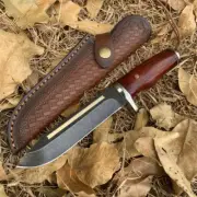 Outdoor Fixed Blade Knife Camping Hunting Survival Bushcraft Knives With Sheath