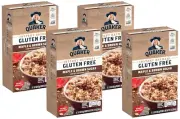 Gluten Free Instant Oatmeal, Maple & Brown Sugar, 8 Count Pack of 4