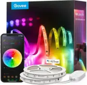 100ft RGBIC LED Strip Lights - Smart Control with Alexa & Google Assistant