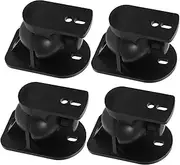 DOITOOL 4pcs Surround Sound Speaker Wall Mounts for Home Theater Monitor Stands Bracket for Satellite Speakers