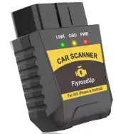 OBD2 Scanner Bluetooth for Iphone Ios Android OBDII Diagnostic Scan Tool Code Re