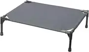 VANZACK 1Pc Elevated Dog Cot Detachable Pet Sleeping Bed Washable and Practical Design Comfortable Nest for Home Use for All Seasons Grey