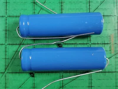 Capacitors Electrolytic Leaded 39D648G025JT4 Sprague 6400uf 25v Axial 2pcs