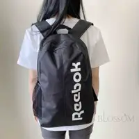 在飛比找蝦皮商城精選優惠-Reebok 後背包 Backpack 黑白Logo 大容量