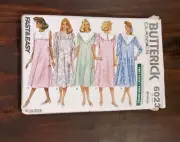 1988 Butterick Sewing Pattern 6023 Misses Maternity Dress Size 8-12