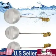 1/2"-1"Male Thread Float Ball Valve Floating Ball Stainless Steel Water Sensor