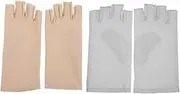 [Healvian] Thermal Insulation Gloves for Women Sun Protection Bike Gloves Non-Slip for Cycling Outdoor