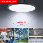 High Low Bay LED Lights 150W 200W UFO Industrial Workshop Warehouse Factory Lamp