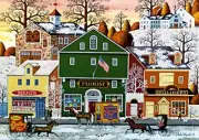 Buffalo Games - Charles Wysocki - Meats, Flowers, Hats - 300 Large Piece...