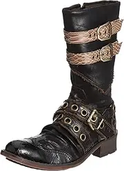 BLACKLIST(ブラックリスト) BC9011 Long Boots, BLA, 26.0 cm 3E