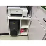 可移動台式電腦主機櫃 帶滑輪機箱托架 打印機架 放主機音響收納架子