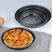 Pizza Trays Pizza Pan Pizza Plate Round Baking Tool Dish Tray Household