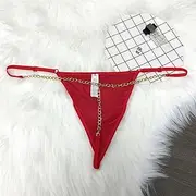 [FARZAH] Women Panties Female Underwear 3PCS/Set Sexy Custom Crystal Letters Name G-String Waist Chain Women Personalized Body Chain Lace Bikini Thong Beach Custom Jewelry Gift(RE01,6-10 Letters)
