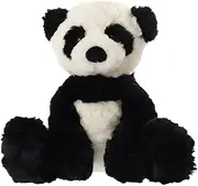 Apricot Lamb Toys Plush Panda Bear Stuffed Animal Soft Cuddly Perfect for Child (Black and White Panda, 9 Inches)