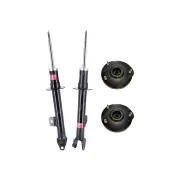 Pair Front KYB Shock Absorbers + Strut Top Mount Kit for Chrysler 300C 05-10