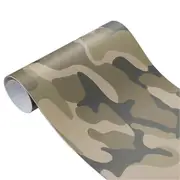 Camouflage Camo Vinyl Wrap Decal Sticker Bubble Free Car Self Adhesive Film Decoration Desert 50x200cm