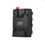 ANDOER MINI NANO V-LOCK MOUNT 電池電源適配器板到 NP-F 安裝