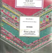The Cats Meow Rivers Bend precut Kwik Kit for 40x50 quilt