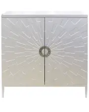 Pasargad Home Calypso Wood Finish Bar Cabinet