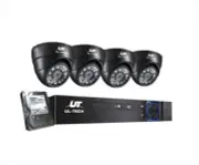 UL-Tech CCTV Camera Security System Home 8CH DVR 1080P 4 Dome cameras with 1TB