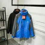 立方選物 預購 THE NORTH FACE TNF 防水防風透氣 連帽外套 風衣 二合一 可拆式內膽 黑 藍灰