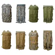Hiking 55L Outdoor Rucksack Tactical Military Backpack Shoulder Sport Canvas Bag