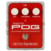 Electro-Harmonix Micro POG Polyphonic Octave Generator Guitar Effect Pedal - New
