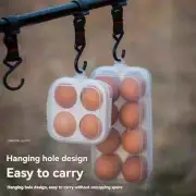 Travel Egg Storage Box Anti-Drop Portable Anti-Shatter For Camping & Outdoor Use