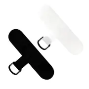 1Pcs Universal TPU Mobile Phone Anti-lost Lanyard Card Clip Gasket Nylon Detachable Phone Hanging Cord Strap Patch Tethe