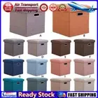 LF# Folding Storage Ottoman Storage Footrest 11.81x11.81x11.81inch Square Footst
