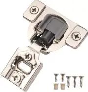 DecoBasics 10 Pack 1/2" Overlay Soft Close Cabinet Hinges
