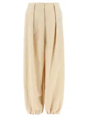 [Jacquemus] Jacquemus-Le Pantalone Calisson Pantaloni Beige-Donna 36FR