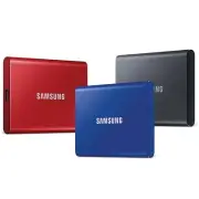 SAMSUNG T7 Portable SSD 4TB 2TB 1TB 500GB USB3.2 Gen2 External Solid State Drive