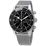 Original Breitling Superocean Heritage II Chronograph Automatic Black Dial Men's Watch A13313121B1A1