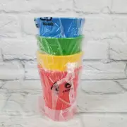 Tupperware Kids Bell Tumblers Set Classic NEW Primary Colors