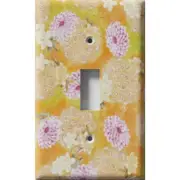 SnazzySwitch Purple/Orange Assortment Decorative Light Switch Plate Cover