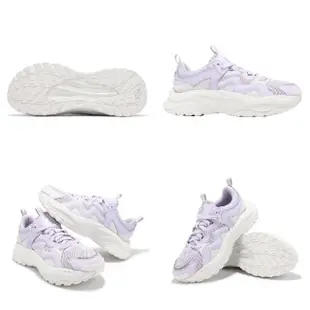 【adidas 愛迪達】休閒鞋 Maxxwavy W 女鞋 紫 白 透氣 緩衝 雲朵 運動鞋 愛迪達(IG6826)