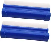 Cabilock 2pcs Squeegee for Car Home Cleaning Portable Window Shower Tool Dual Row Blades for Scratch Glass Cleaning for Enhanced Visibility Safety