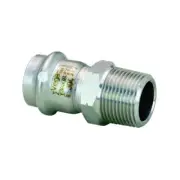 Viega ProPress 85047 1-1/4"" x 1-1/4" P x MPT Adapter 304 Stainless Adapter