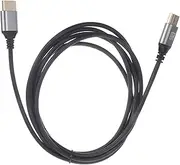 LALADEFIEE 8k Ultra Cable 2m Long Video Cord Male to Male Connector for Tv Computer Monitor Projector Computer Accessory