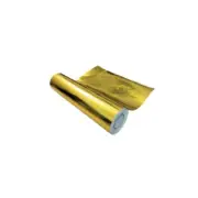 25ft GRF24.0GL Lightweight 6 Mil Thick Fire & Tear Resistant Gold Foil