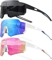STORYCOAST Sports Running Sunglasses for Men Women Cycling Driving Fishing Bike Sunglasses Polarized UV400 Protection
