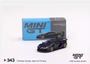 1:64 LAMBORGHINI AVENTADOR SVJ VIOLA ALETHEIA MINI GT 343