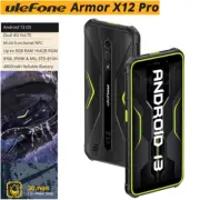 4G LTE Ulefone Armor X12 PRO Rugged Phone Android 13 Waterproof Mobile Octa Core